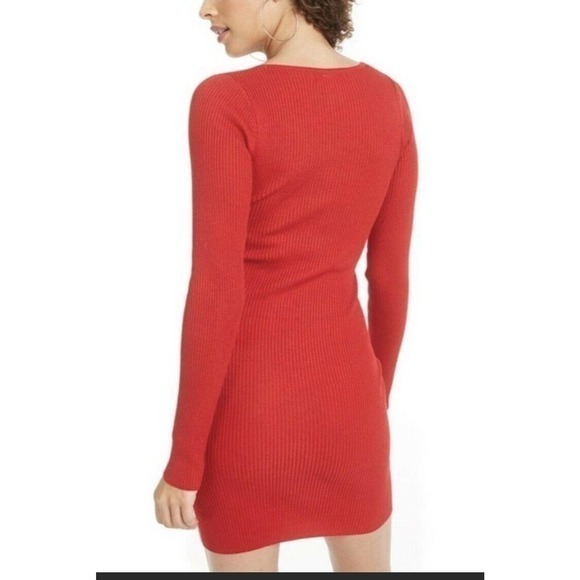 Planet Gold Red Zip Up Dress size Medium NWT! - Picture 2 of 4
